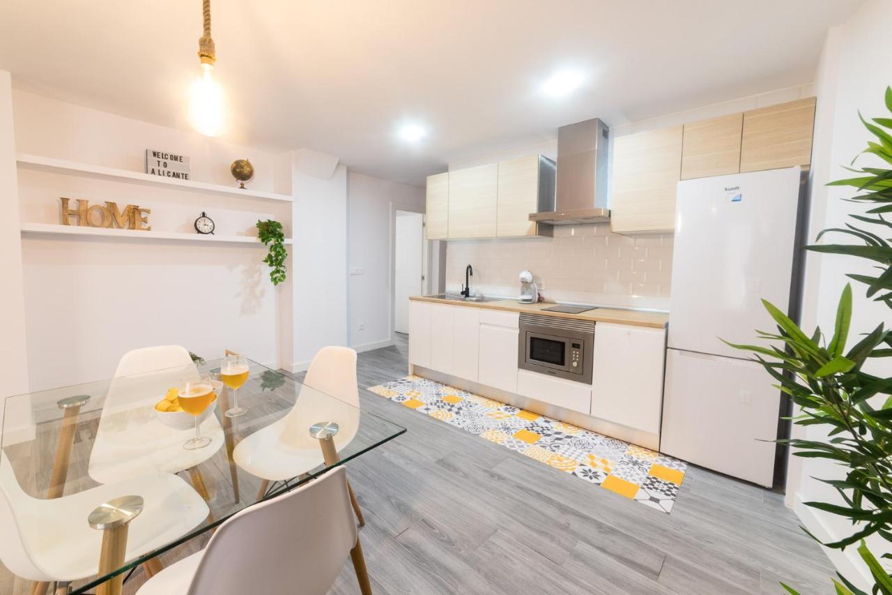 Moonkey - Apartamento Mediterraneo Con Jacuzzi Y Luz Natural Alicante Exteriör bild